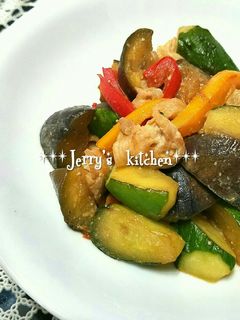 夏野菜たっぷり♡田舎風☆味噌炒め-レシピのメイン写真