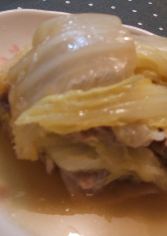 簡単♥白菜の重ね蒸し-レシピのメイン写真