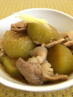 茄子と豚バラの煮物-レシピのメイン写真