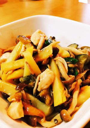 鶏肉と野菜のオイスターソース炒め-レシピのメイン写真