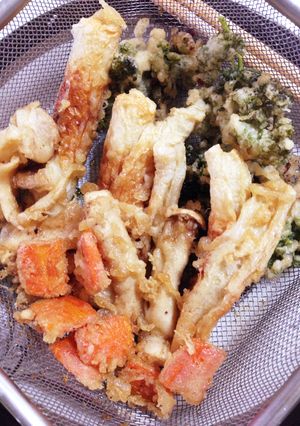 パセリと☆チーカマちくわの天ぷら-レシピのメイン写真