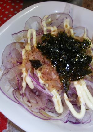 辛くない♪オニオンサラダ(*´∀`)ノ-レシピのメイン写真