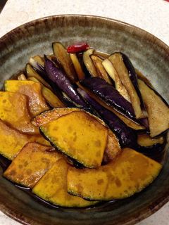 なすと夏野菜の揚げ浸し-レシピのメイン写真