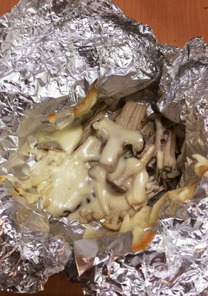 白身魚とキノコのホイル焼き-レシピのメイン写真