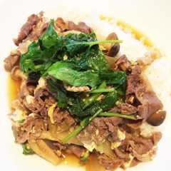 簡単、時短！甘めの牛丼-レシピのメイン写真