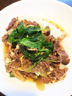 簡単、時短!甘めの牛丼-レシピのメイン写真