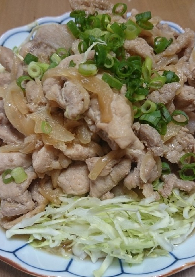 冷凍して美味しい☆豚のしょうが焼き♪-レシピのメイン写真