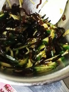 胡麻昆布と胡瓜混ぜ☆-レシピのメイン写真