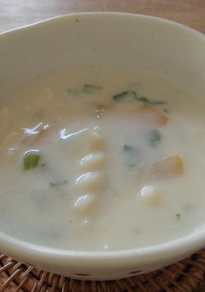 かぶの葉のクリームスープ-レシピのメイン写真