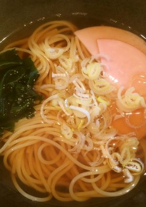簡単で適当なパスタで作るしょうゆラーメン-レシピのメイン写真