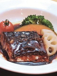 鯖の黒酢煮込み-レシピのメイン写真
