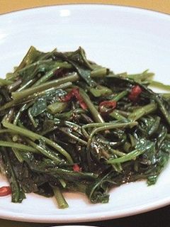 空芯菜の辛味入りニンニク炒め-レシピのメイン写真