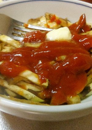 最速のレンジでスパゲッティなすぽりたん-レシピのメイン写真
