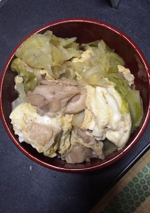 美味しいキャベツの卵とじ-レシピのメイン写真