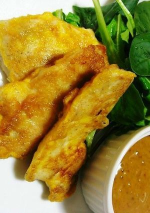アーモンドソースで♪チキンピカタ-レシピのメイン写真