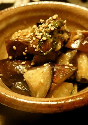 ナスとシソの甘味噌炒め-レシピのメイン写真
