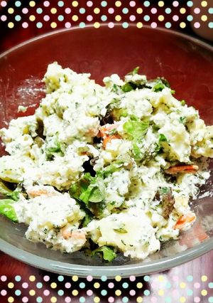 豆腐入り♪ヘルシーポテトサラダ-レシピのメイン写真