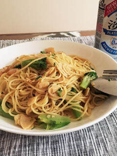 海老とブロッコリーの和風パスタ-レシピのメイン写真