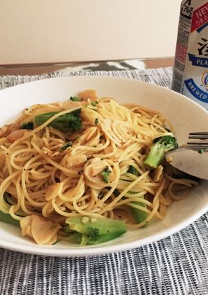 海老とブロッコリーの和風パスタ-レシピのメイン写真