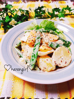 ♡スナップえんどう&卵の粒マスサラダ♡-レシピのメイン写真
