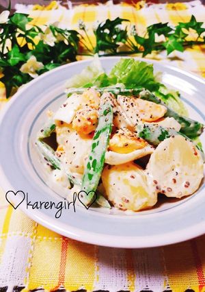♡スナップえんどう&卵の粒マスサラダ♡-レシピのメイン写真