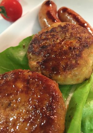 麩入り☆イワシと豆腐のハンバーグ-レシピのメイン写真