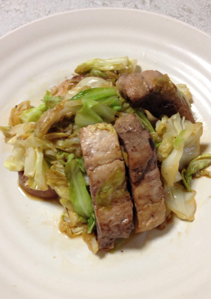 マグロの焼き肉タレ炒め-レシピのメイン写真