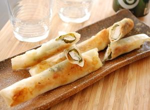 揚げない鶏胸肉とチーズの紫蘇風味春巻き-レシピのメイン写真