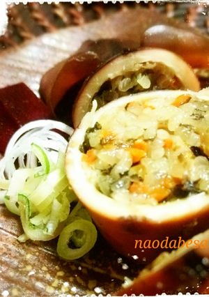 お野菜いっぱい♡イカめし♡-レシピのメイン写真