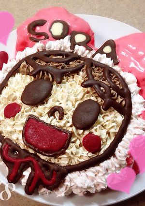 cute☆立体あかちゃんまんケーキ♡-レシピのメイン写真