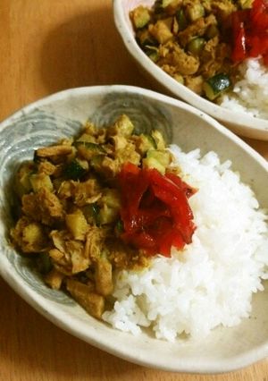 炒めるだけ☆ツナとズッキーニの夏カレー-レシピのメイン写真