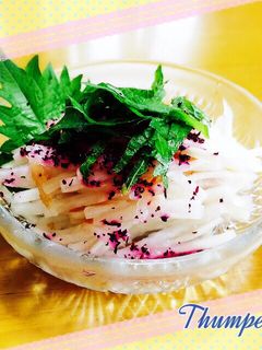 ダイエット!簡単美味しい♪大根の梅肉和え-レシピのメイン写真