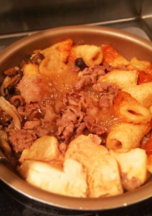 フライパン一つですき焼き風-レシピのメイン写真