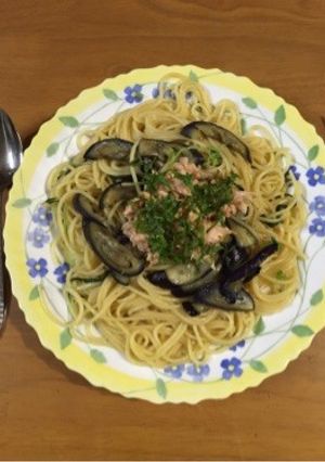 青じそドレッシングでパパッとパスタ-レシピのメイン写真