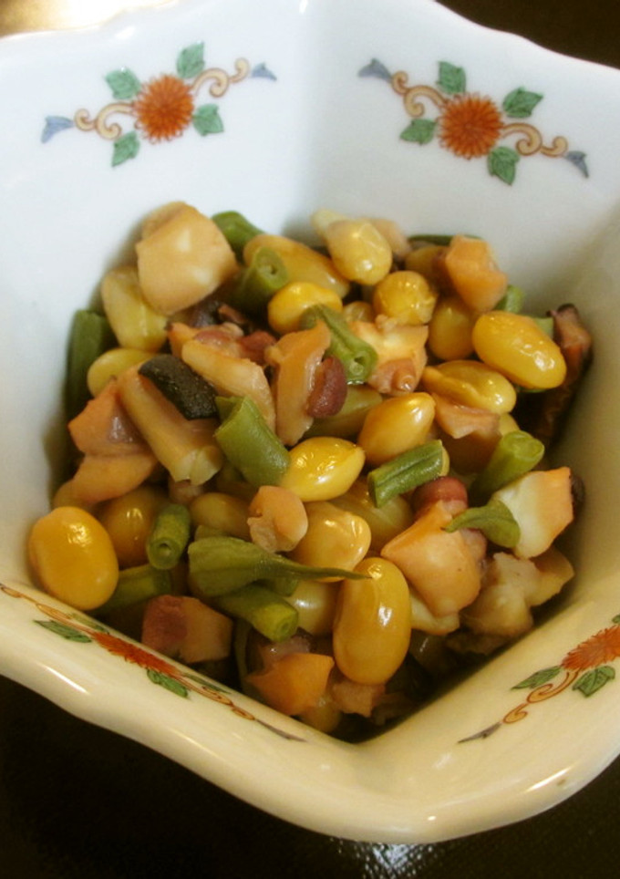 たこと大豆の煮物-レシピのメイン写真