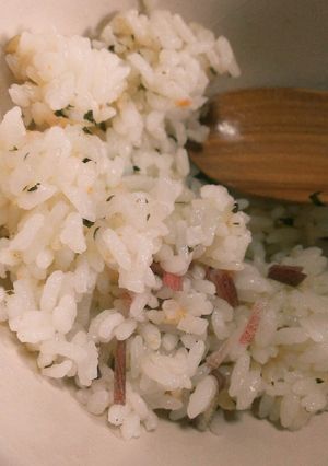 弁当用にたまには！混ぜご飯!!-レシピのメイン写真