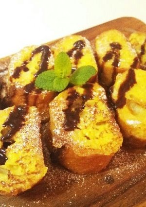 朝食に♡じゅわ～んフレンチトースト♡-レシピのメイン写真