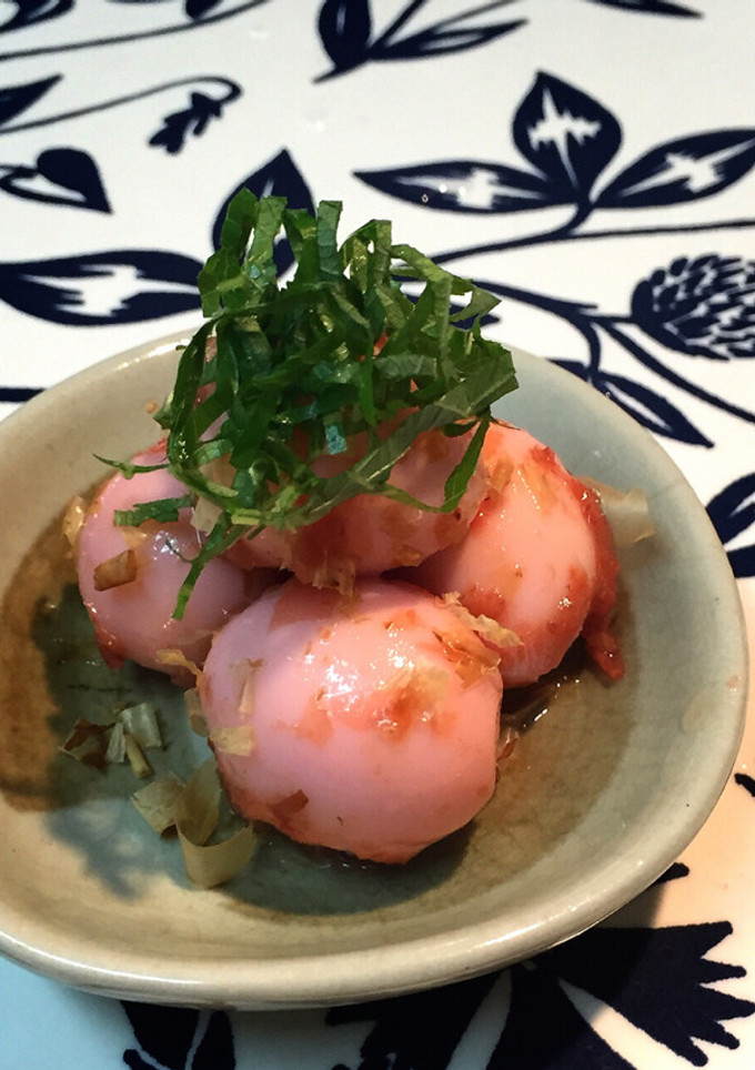 うずら玉子の梅肉漬け-レシピのメイン写真