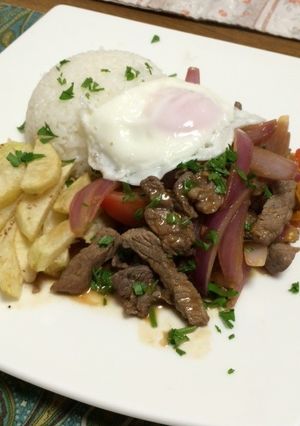 ロモサルタード●ペルー風牛肉の炒め物-レシピのメイン写真