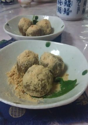 冷やしてお茶タイムにあんこ玉-レシピのメイン写真