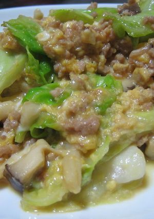 ふんわり味噌キャベツ炒め-レシピのメイン写真