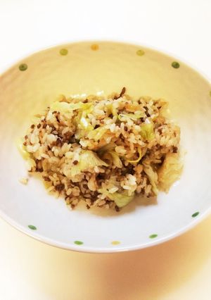 ☆休日のお昼はパパッとレタスチャーハン☆-レシピのメイン写真