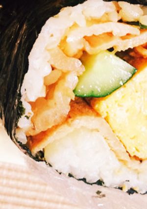 焼肉でおにぎらず♪-レシピのメイン写真