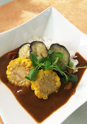 BBQで残った野菜カレー-レシピのメイン写真
