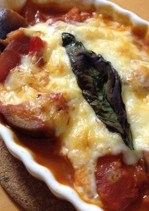 スパイシーラタトゥイユのチーズ焼き-レシピのメイン写真