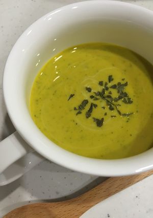 鍋不要！豆腐とかぼちゃの冷製スープ-レシピのメイン写真