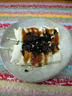 白菜&ワカメ添えのお豆腐サラダ-レシピのメイン写真