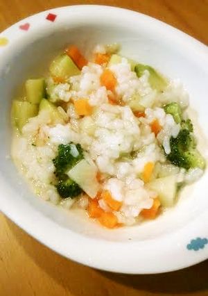 離乳食後期～完了期＊お野菜リゾット-レシピのメイン写真