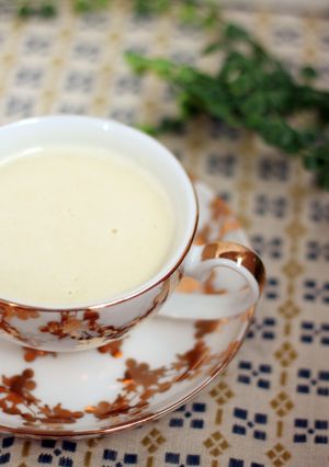 調味料は塩だけ♪とうもろこしの豆乳スープ-レシピのメイン写真