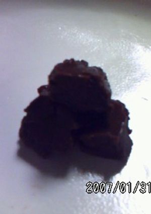 わらび餅粉でもちチョコ・・・・-レシピのメイン写真